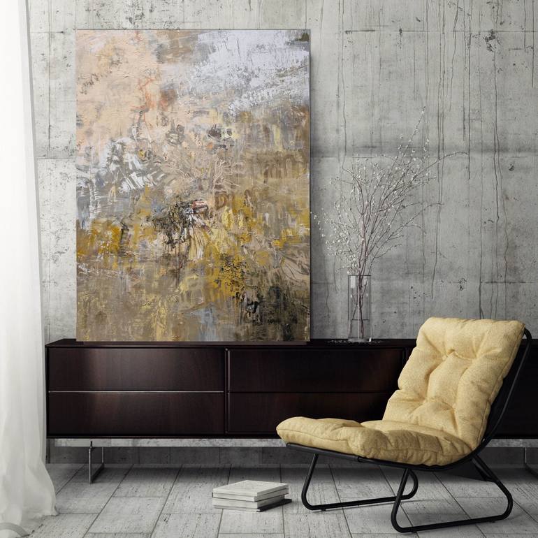 Original Abstract Landscape Painting by Andrea Edwards