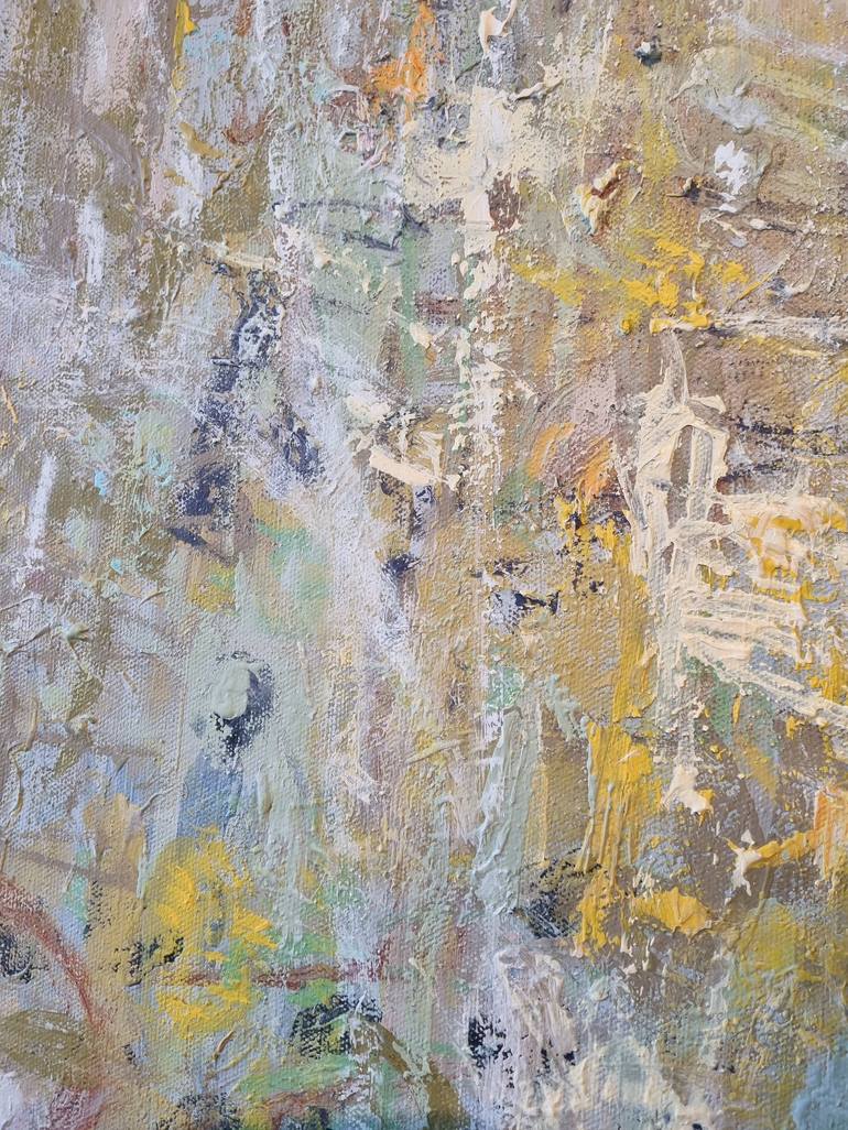 Original Abstract Expressionism Nature Painting by Andrea Edwards