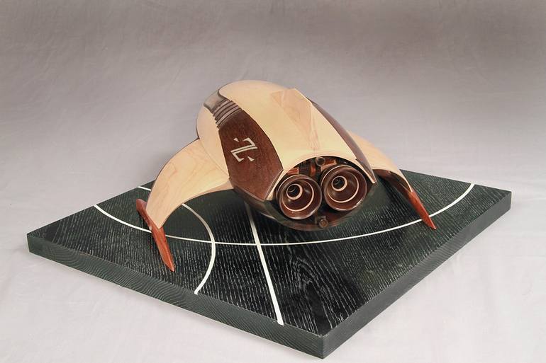 Original Conceptual Outer Space Sculpture by Jerry Cox