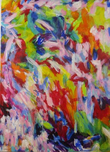 Original Expressionism Abstract Paintings by Stephanie Jane Champion