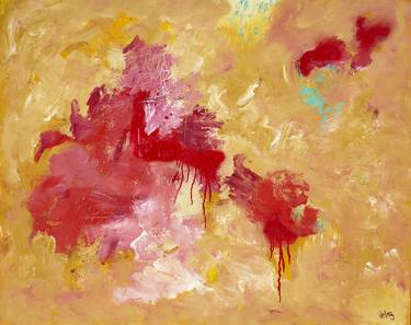 Original Abstract Expressionism Abstract Paintings by Ana Luisa Veloz