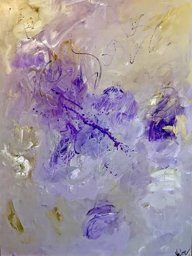 Original Abstract Expressionism Abstract Paintings by Ana Luisa Veloz