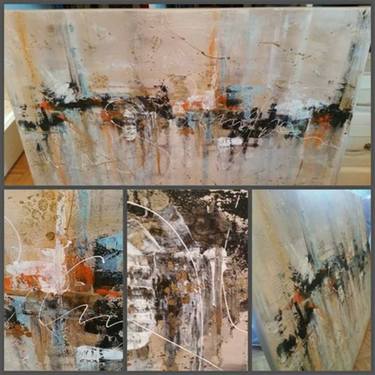 Original Abstract Expressionism Abstract Paintings by slavica misan