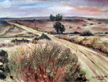 Original Impressionism Landscape Paintings by Esperanza Ruiz-Olmo