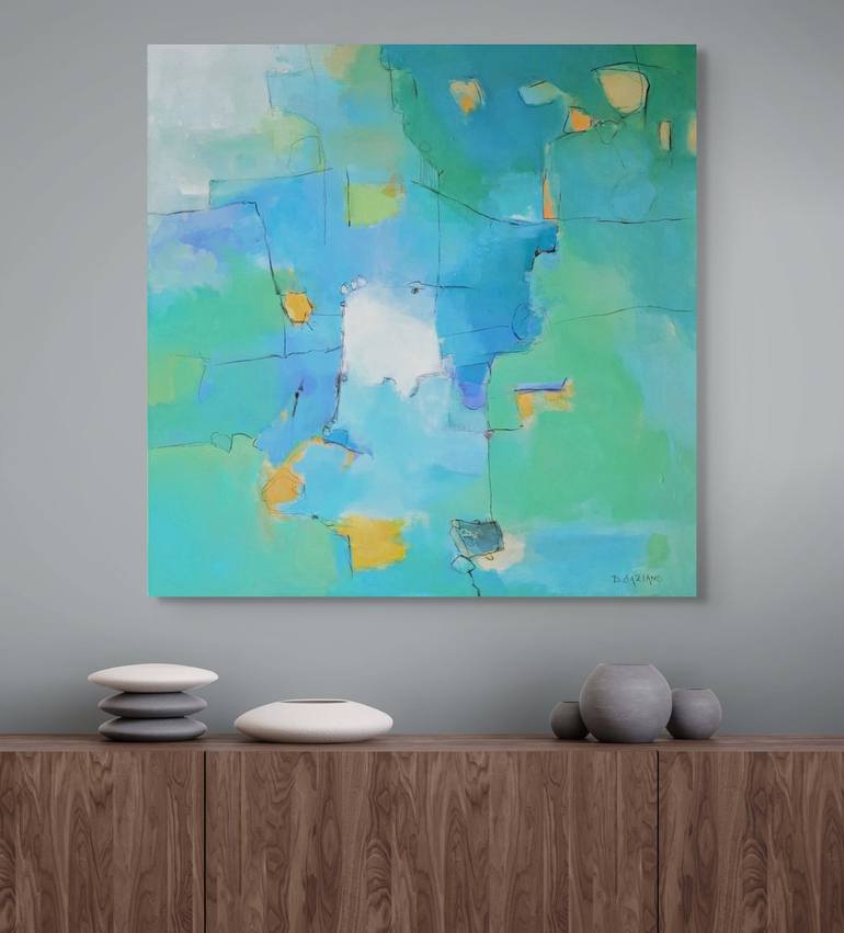 Original Abstract Painting by Dorothy Gaziano