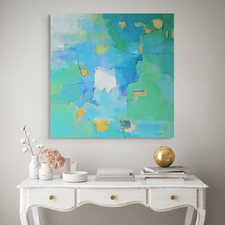 Original Abstract Painting by Dorothy Gaziano