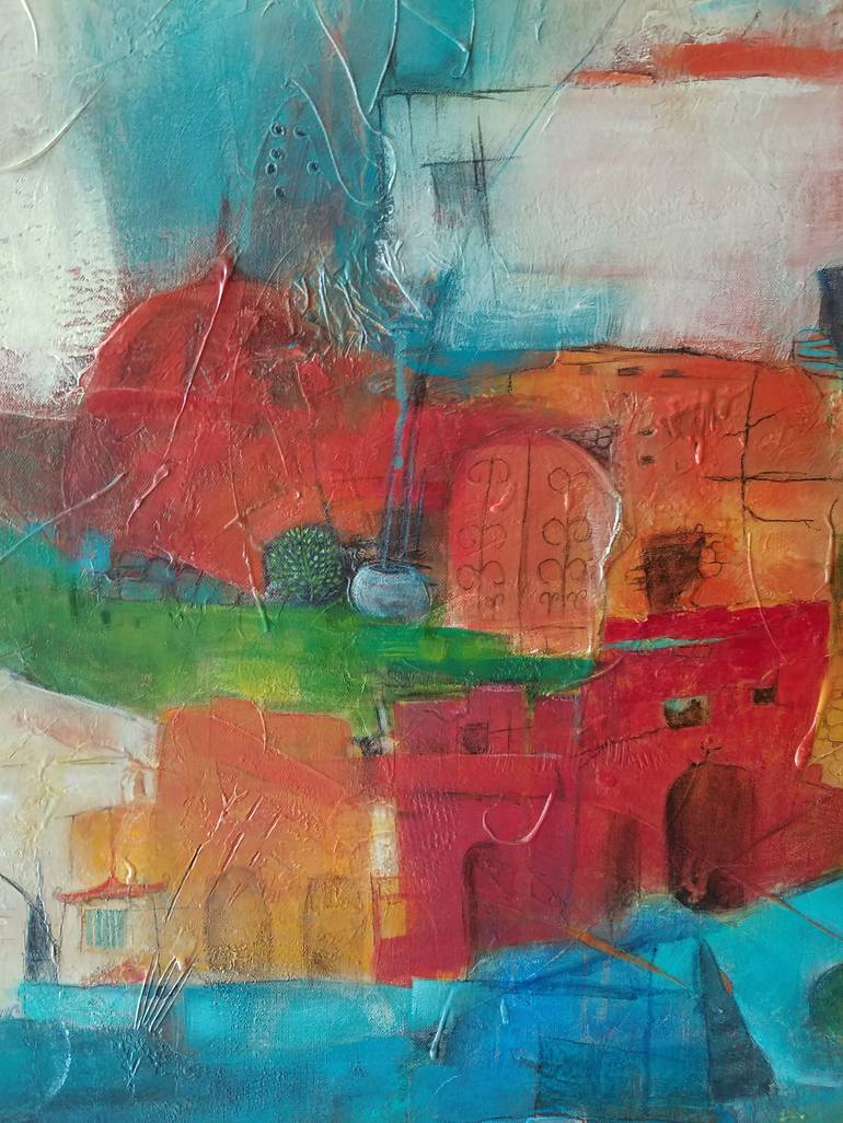 Original Abstract Painting by Dorothy Gaziano