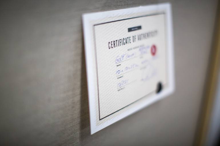 Original Abstract Expressionism Abstract Painting by Maike Barbara Maier