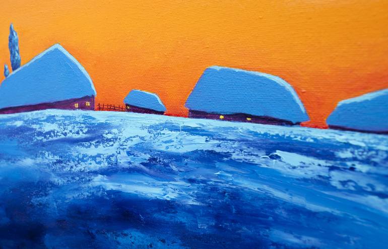 Original Contemporary Landscape Painting by Mykola Ampilogov