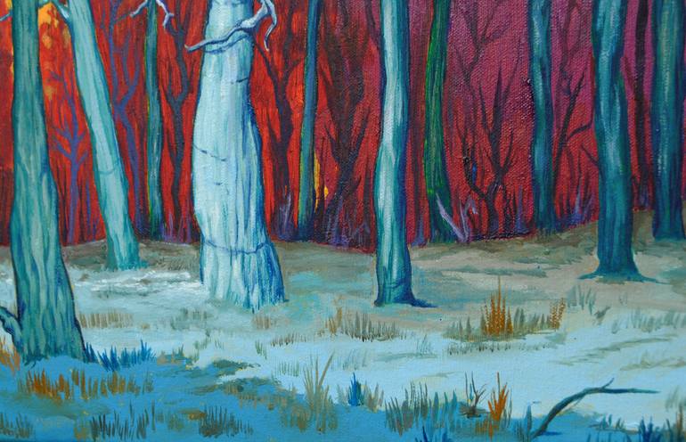 Original Contemporary Landscape Painting by Mykola Ampilogov