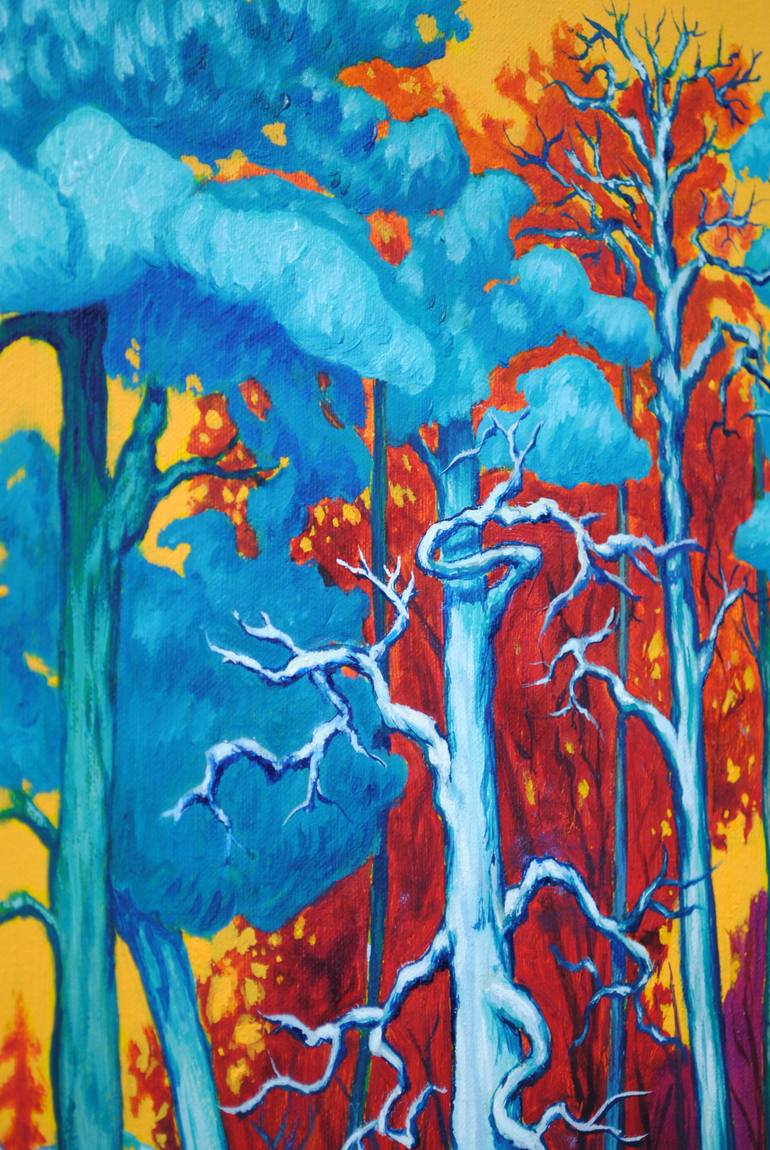 Original Contemporary Landscape Painting by Mykola Ampilogov