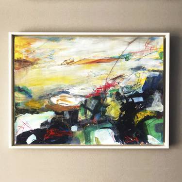 Original Abstract Expressionism Abstract Paintings by Mykola Ampilogov