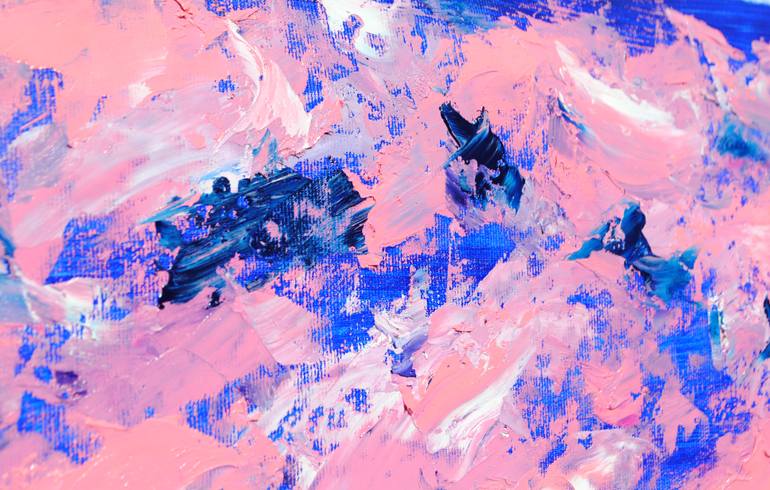 Original Abstract Expressionism Abstract Painting by Mykola Ampilogov