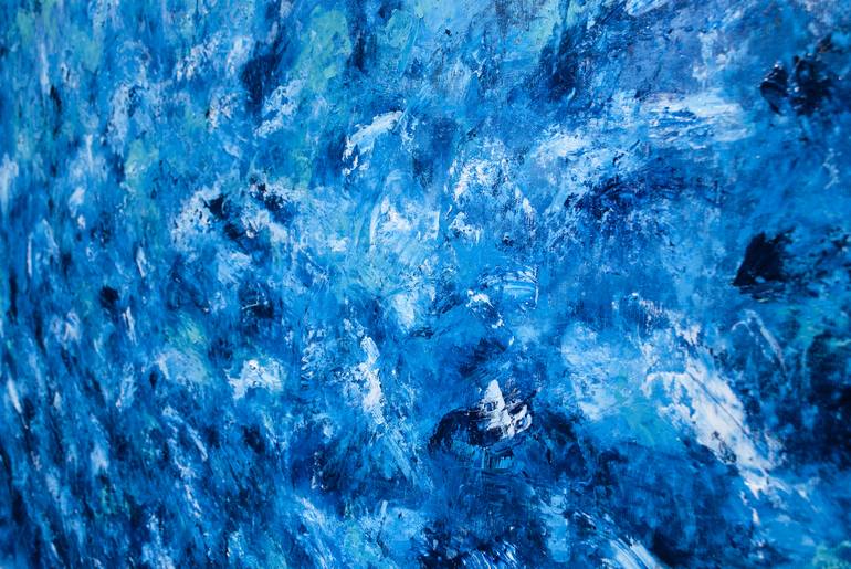 Original Abstract Expressionism Abstract Painting by Mykola Ampilogov