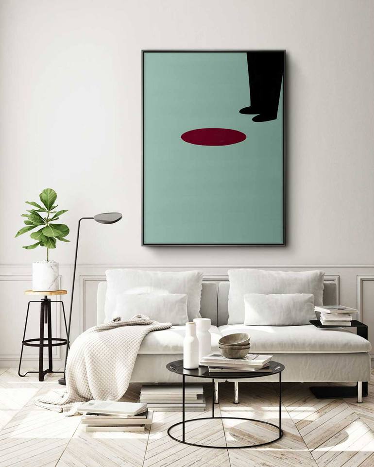 Original Fine Art Abstract Painting by Daniel Bautista