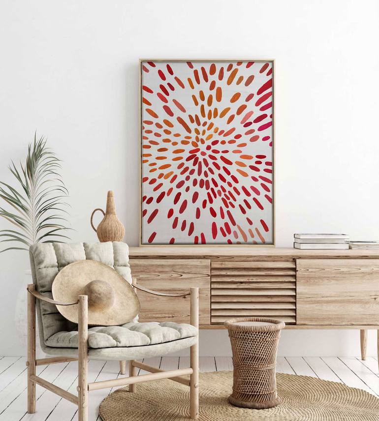 Original Expressionism Abstract Painting by Daniel Bautista