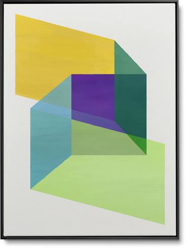 Original Modernism Abstract Painting by Daniel Bautista