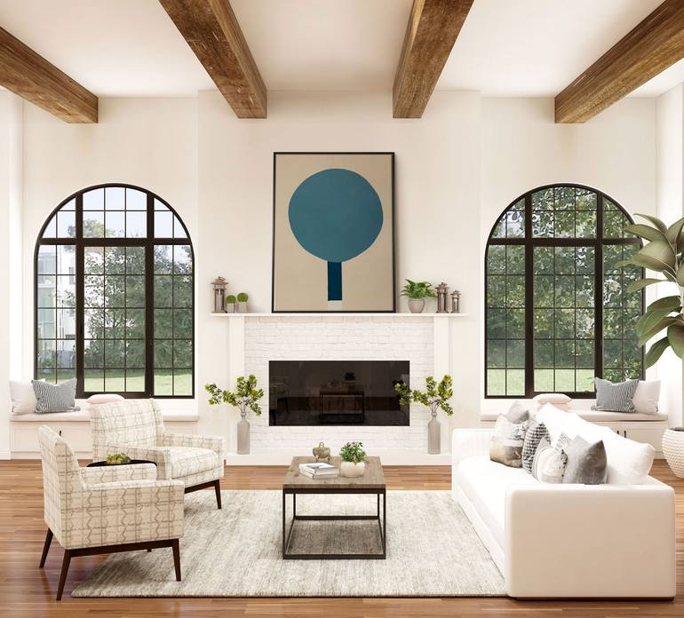 Original Contemporary Abstract Painting by Daniel Bautista