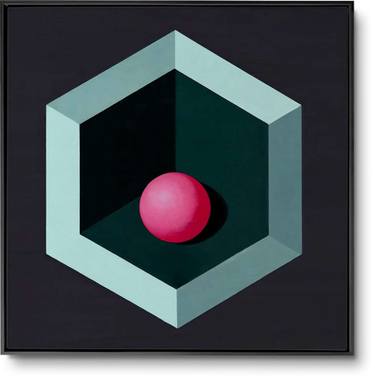 Original Fine Art Abstract Paintings by Daniel Bautista