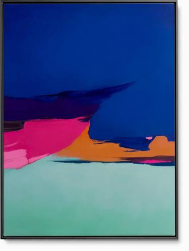 Original Cubism Abstract Paintings by Daniel Bautista