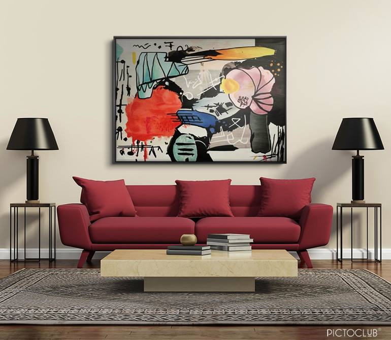 Original Modern Abstract Painting by Daniel Bautista