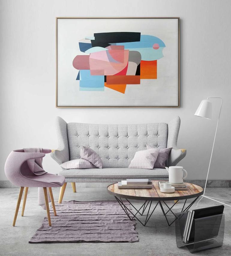 Original Modern Abstract Painting by Daniel Bautista