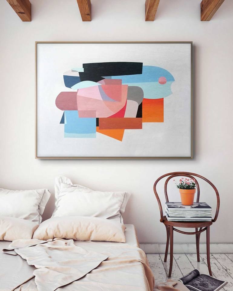 Original Modern Abstract Painting by Daniel Bautista