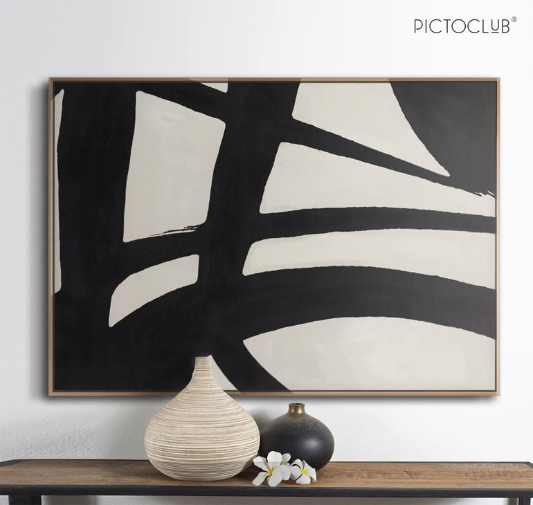 Original Minimalism Abstract Painting by Daniel Bautista