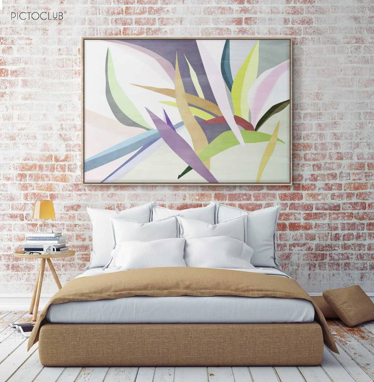 Original Fine Art Abstract Painting by Daniel Bautista