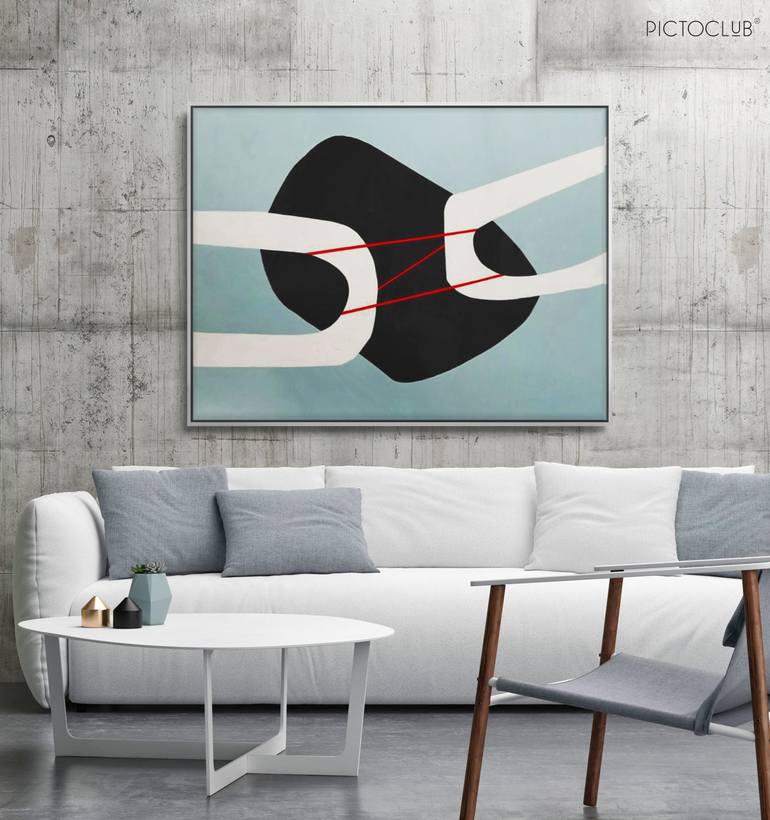 Original Fine Art Abstract Painting by Daniel Bautista