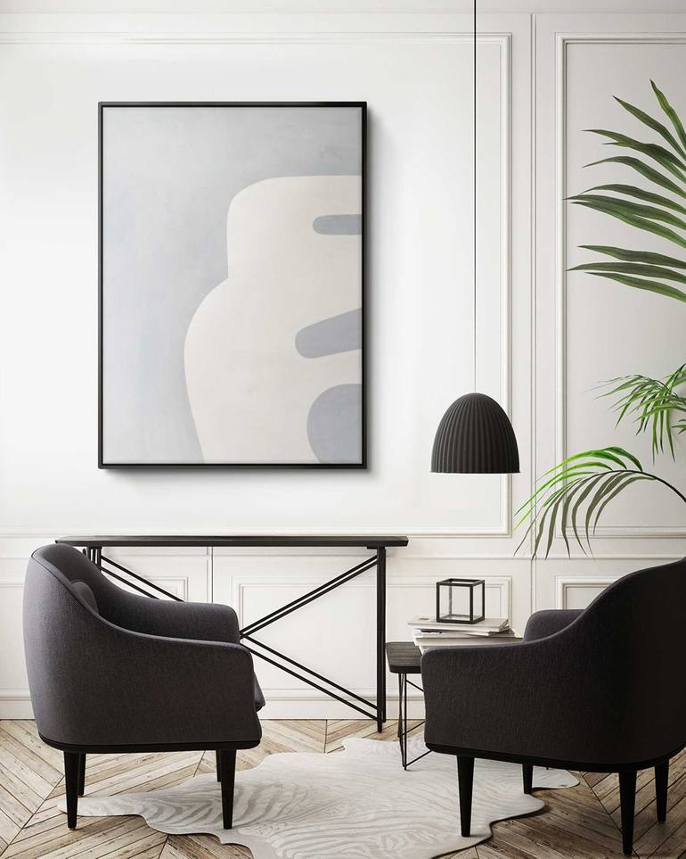 Original Minimalism Abstract Painting by Daniel Bautista