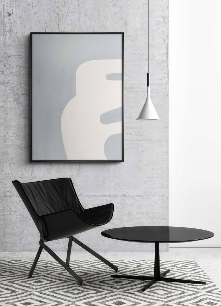 Original Minimalism Abstract Painting by Daniel Bautista
