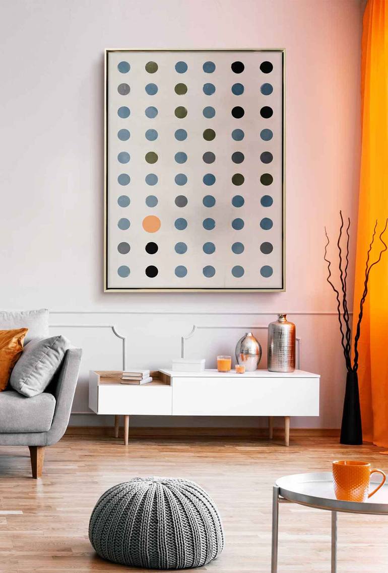 Original Fine Art Abstract Painting by Daniel Bautista