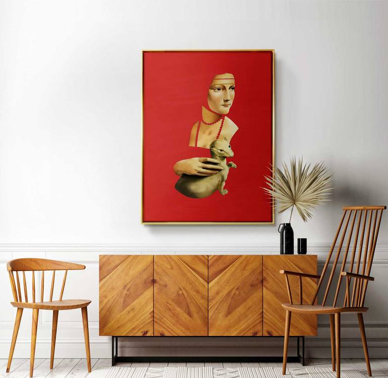 Original Art Deco People Painting by Daniel Bautista