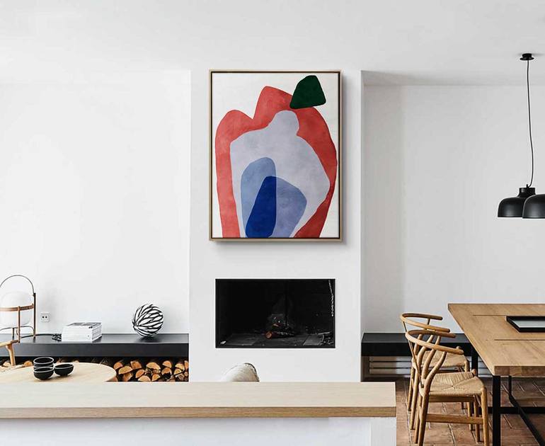 Original Expressionism Abstract Painting by Daniel Bautista