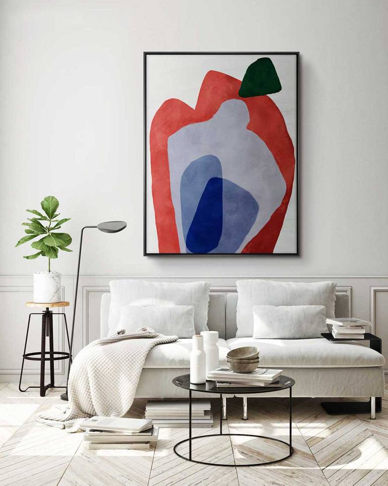 Original Expressionism Abstract Painting by Daniel Bautista