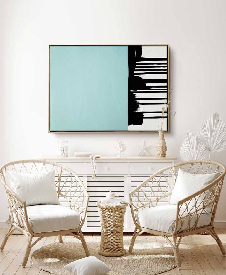 Original Modernism Abstract Painting by Daniel Bautista