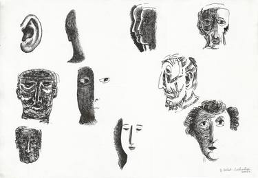 Print of People Drawings by Dorota Łoskot - Cichocka