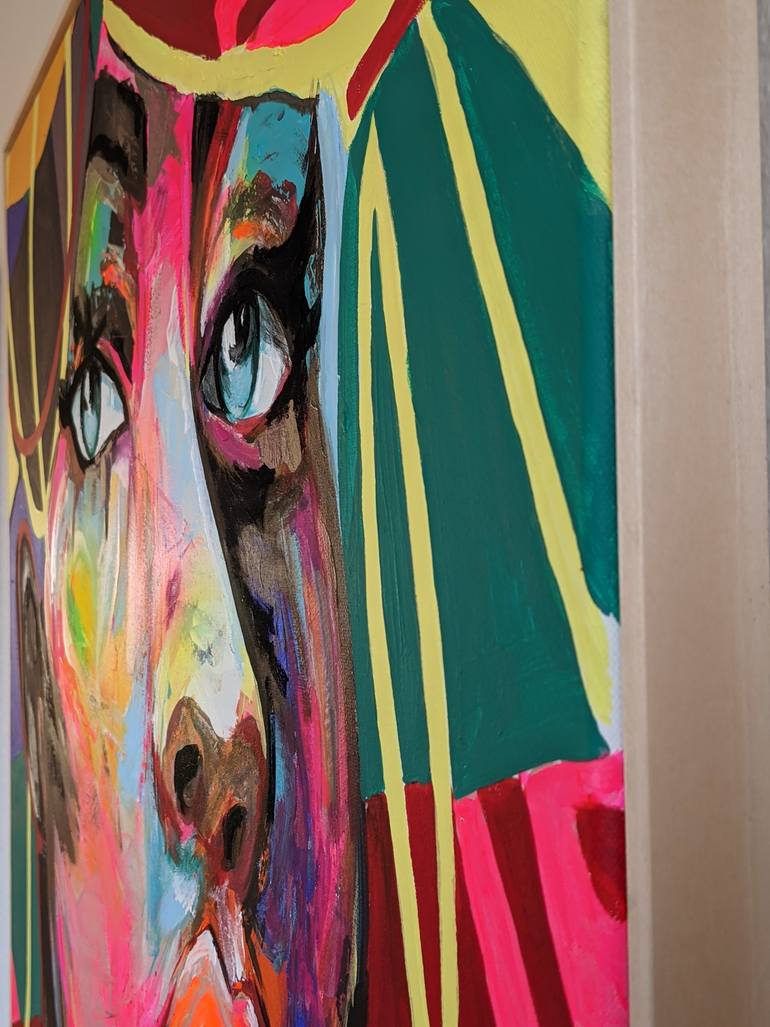 Original Portraiture People Painting by Pedro Martin Rojo