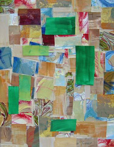 Original Abstract Collage by Bart Tanner