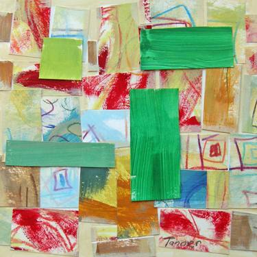 Original Abstract Collage by Bart Tanner