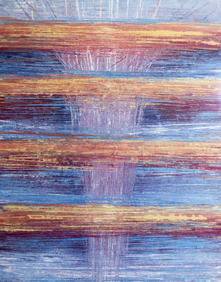 Print of Abstract Expressionism Abstract Paintings by Jérôme Hémain
