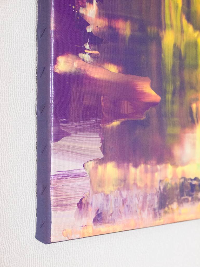 Original Abstract Expressionism Abstract Painting by Jérôme Hémain