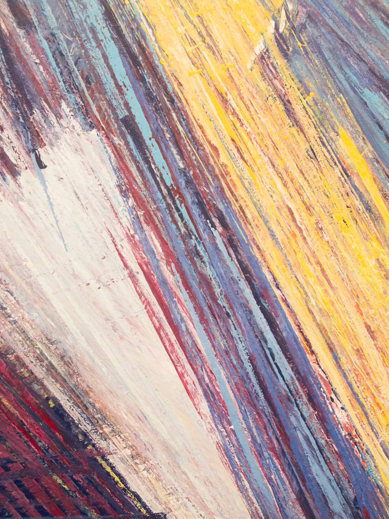 Original Abstract Expressionism Abstract Painting by Jérôme Hémain