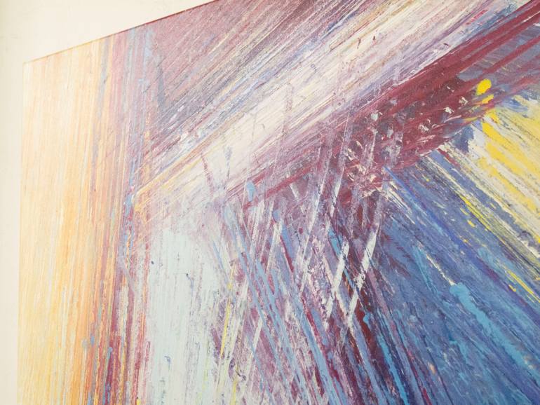 Original Abstract Expressionism Abstract Painting by Jérôme Hémain