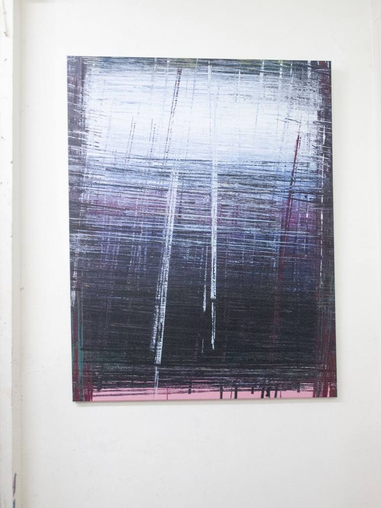 Original Abstract Painting by Jérôme Hémain