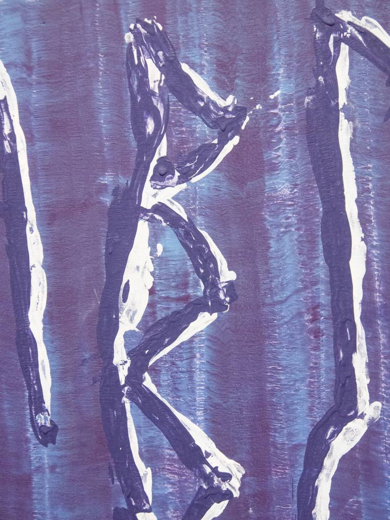 Original Abstract Painting by Jérôme Hémain