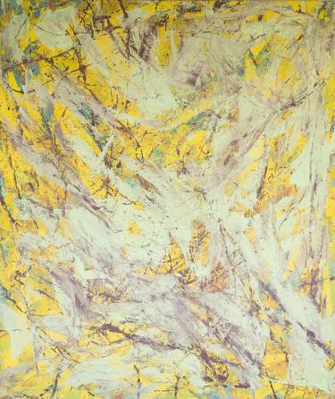 Original Abstract Expressionism Abstract Painting by Jérôme Hémain