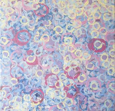 Original Abstract Expressionism Abstract Painting by Jérôme Hémain