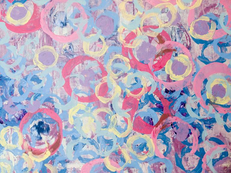 Original Abstract Expressionism Abstract Painting by Jérôme Hémain